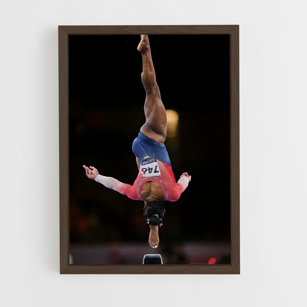 Poster Simone biles acharnés (vue 5)